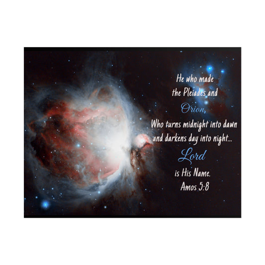 Orion Nebula Rolled Poster | Celestial Wall Art