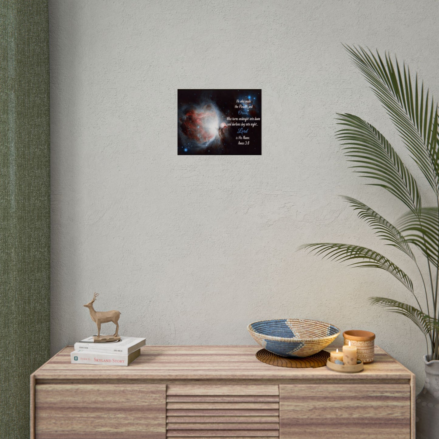 Orion Nebula Rolled Poster | Celestial Wall Art