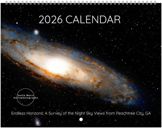 Discounted 2026 Astrophotography Calendar (Blemished)