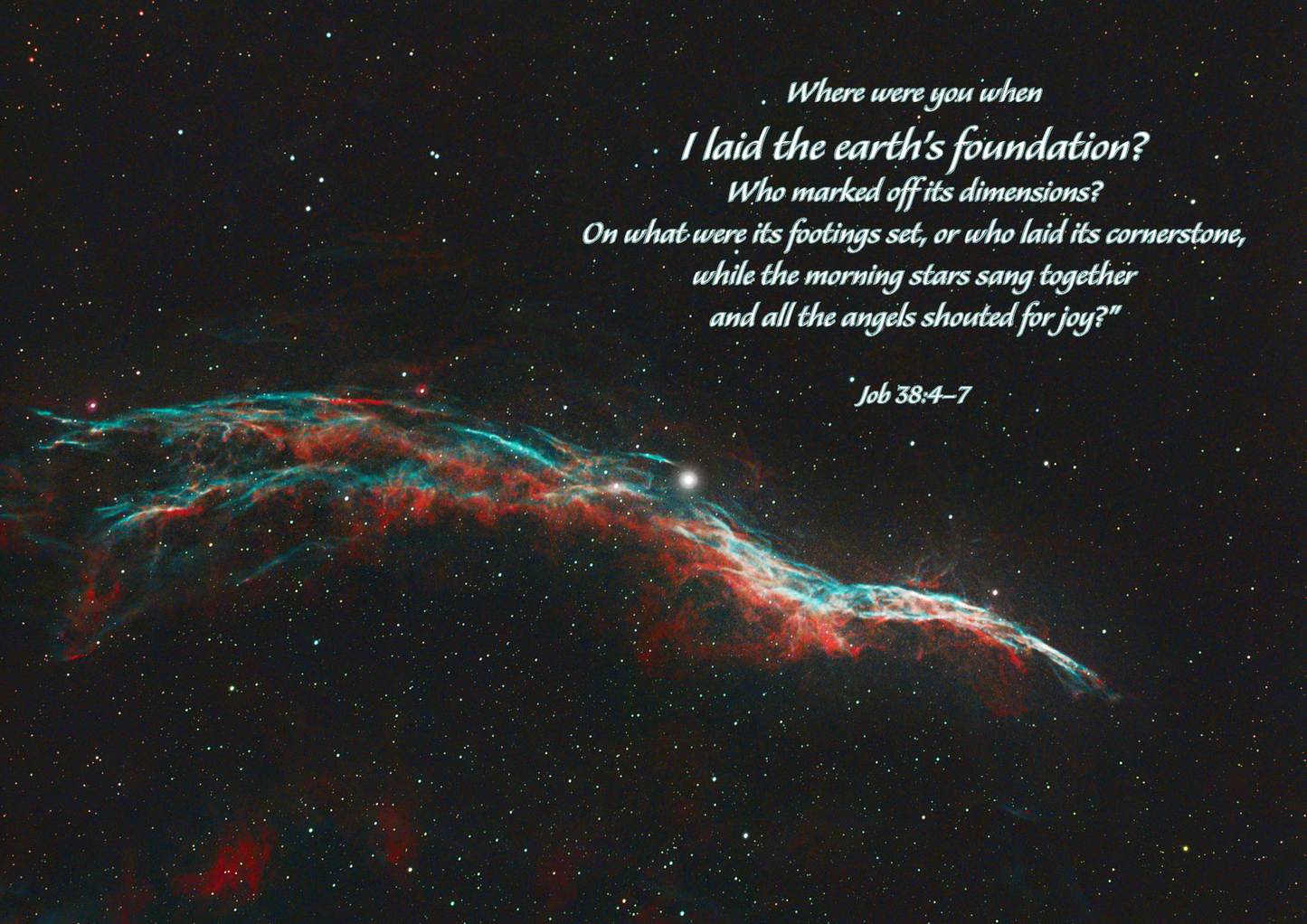 5x7 Scripture Astro Prints